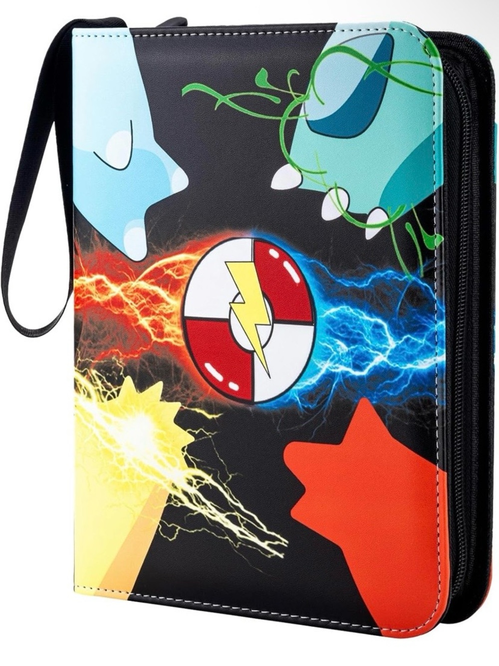 Pokémon Trading Card Binder Album Holds 400 Cards Side Loading Portfolio New